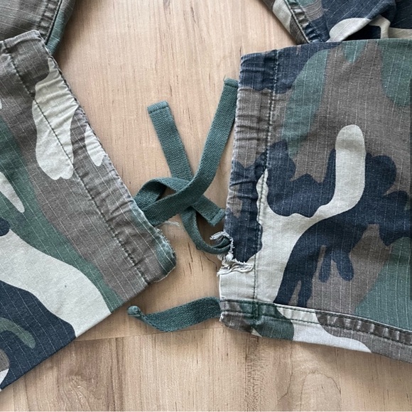 🔥OBEY CAMOUFLAGE UTILITY CARGO DISTRESSED PANTS - Picture 4 of 5